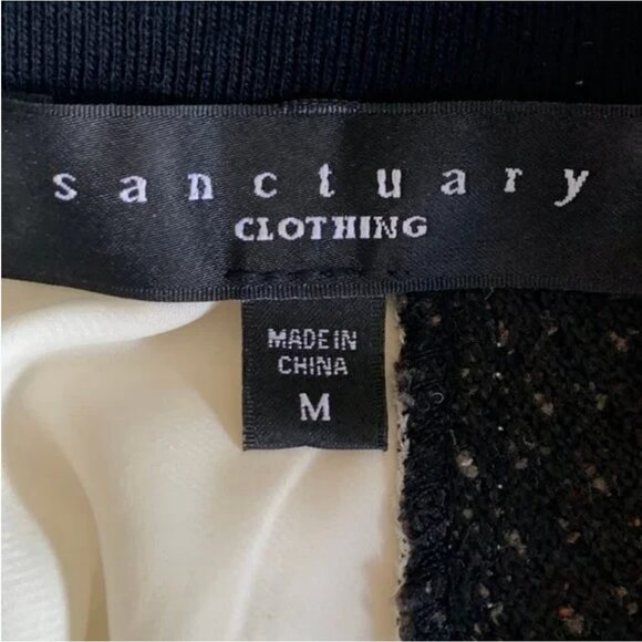 Sanctuary Top with Knitted Sleeves Medium - Picture 6 of 9